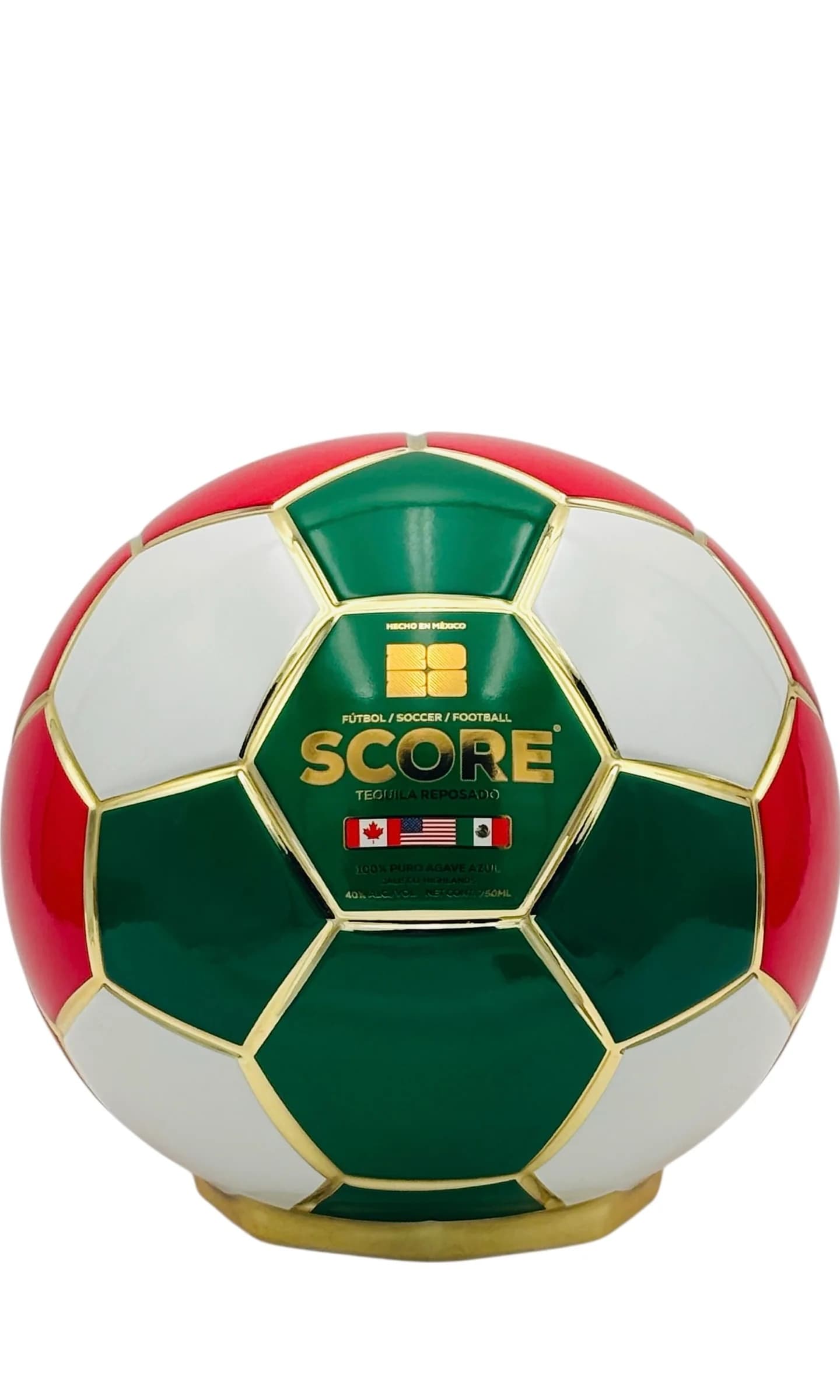 Score Tequila Reposado (Soccer Ball Decanter)